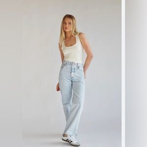 Levi’s Ribcage Straight Ankle Jeans PERFECT CONDITION in Ojai Shore